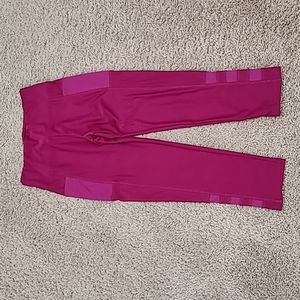 Marika Maroon Size M Workout Pants